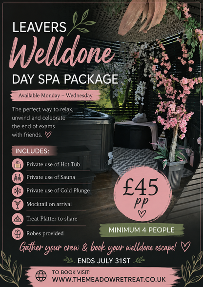 LEAVERS package £45pp